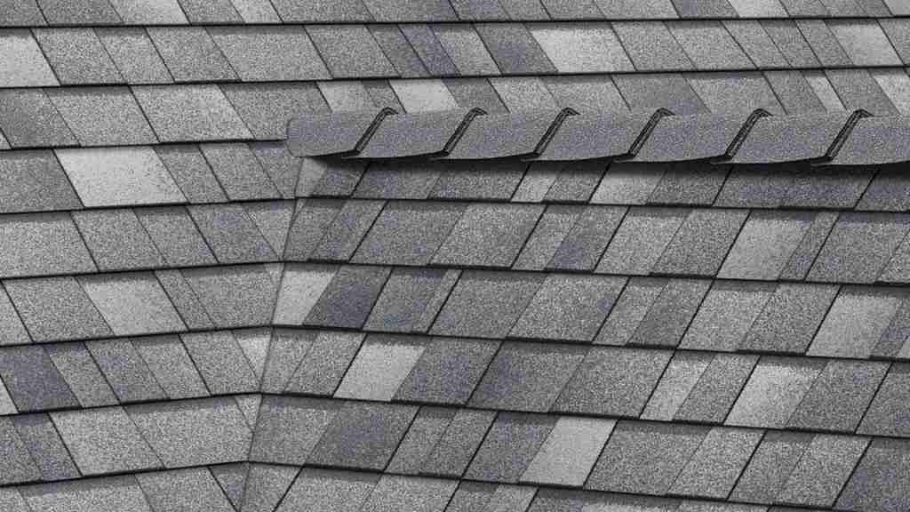 Asphalt roofing shingles installed on a home in San Diego, demonstrating durable roofing materials.