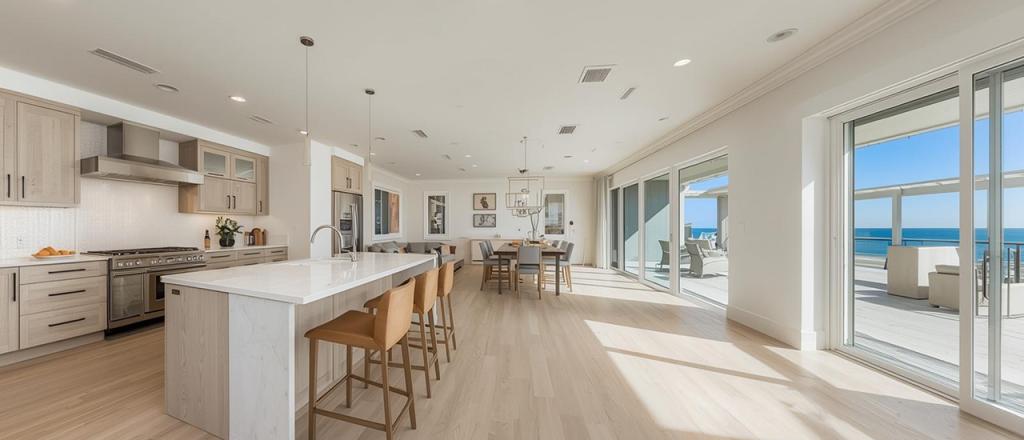 Coastal Contemporary Kitchen