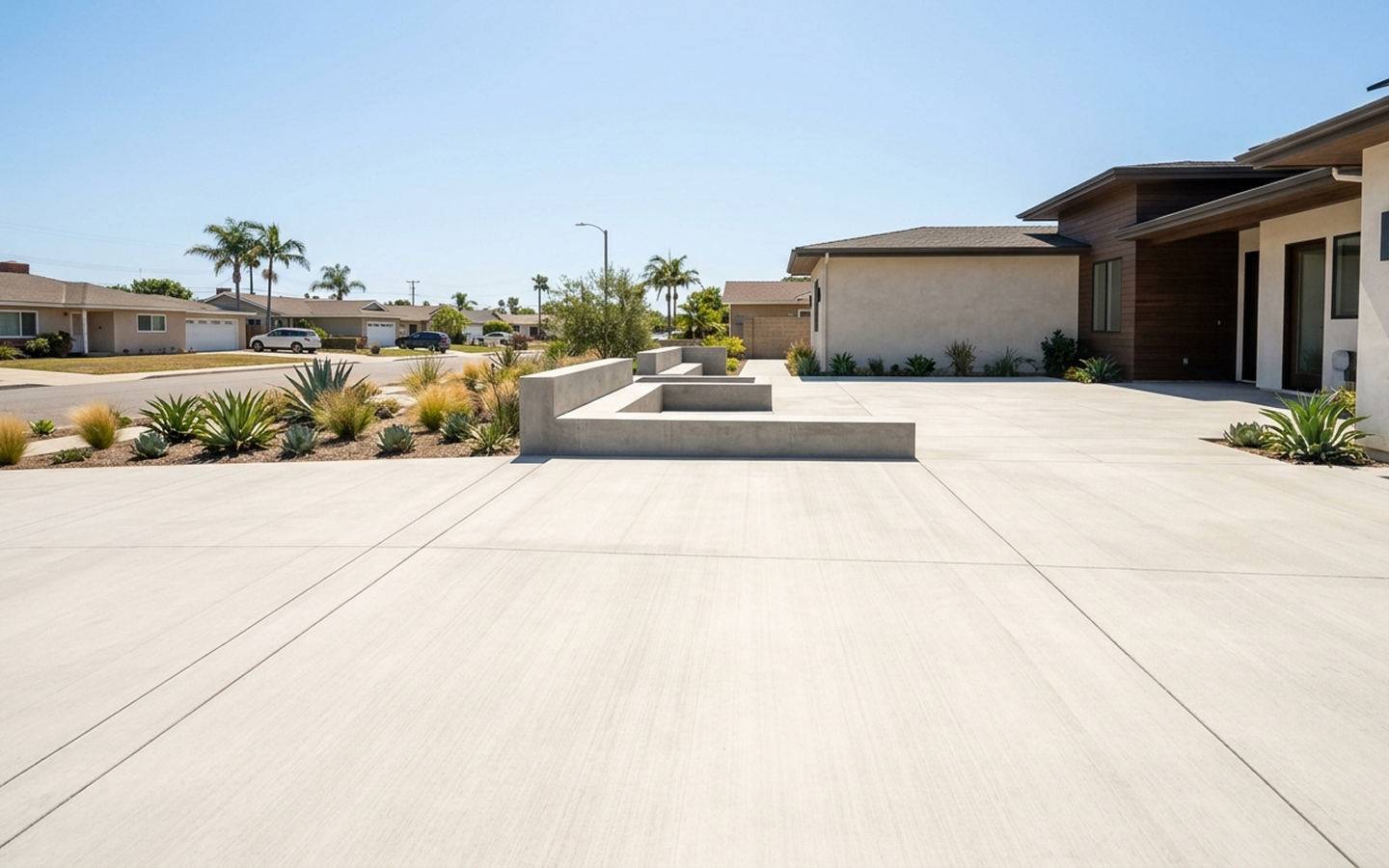 Beautifully remodeled San Diego backyard living space