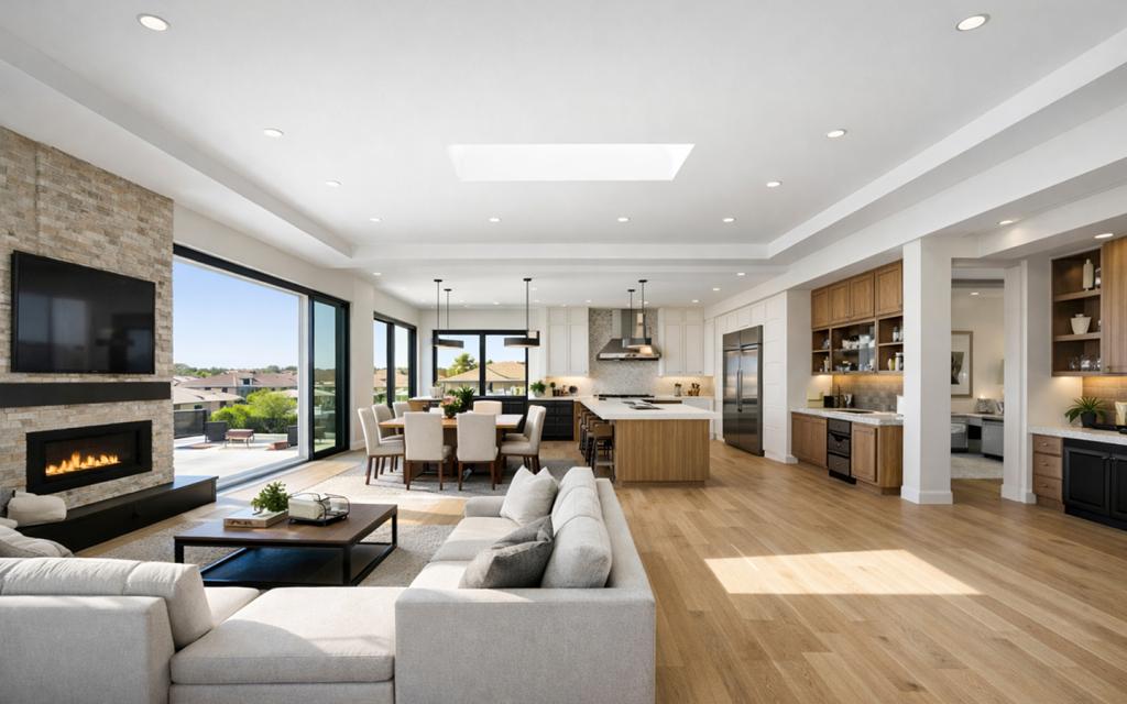 Beautifully remodeled San Diego backyard living space