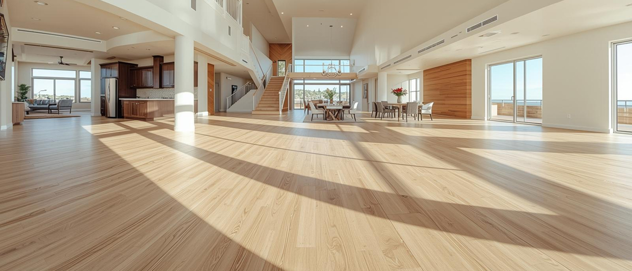Durable laminate flooring installation