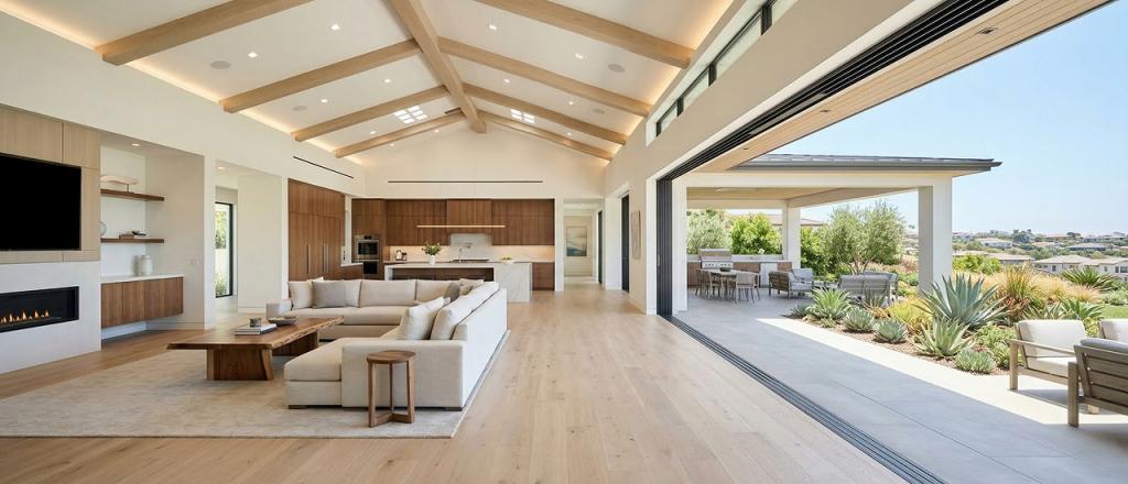 Spacious Living Room Extension San Diego