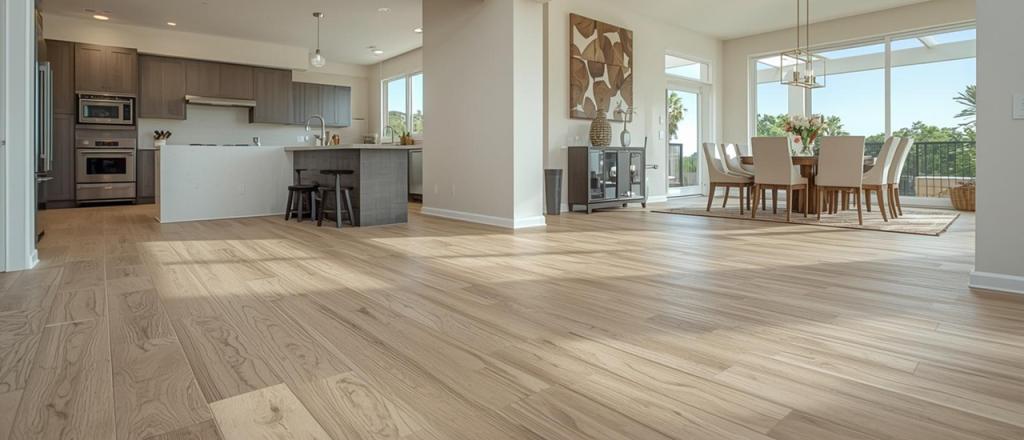 Luxury Vinyl Plank flooring moisture resistant