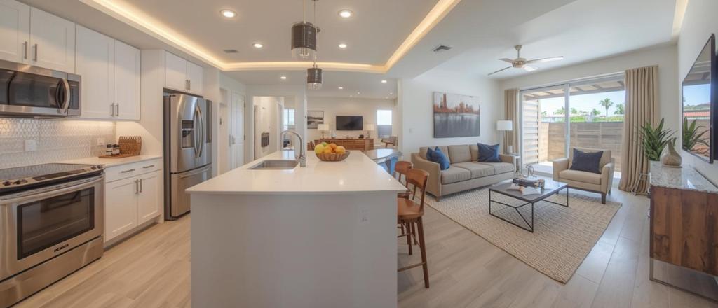 Modern Attached ADU home addition