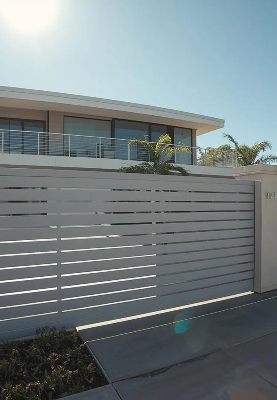 Custom gates and fencing for privacy and security