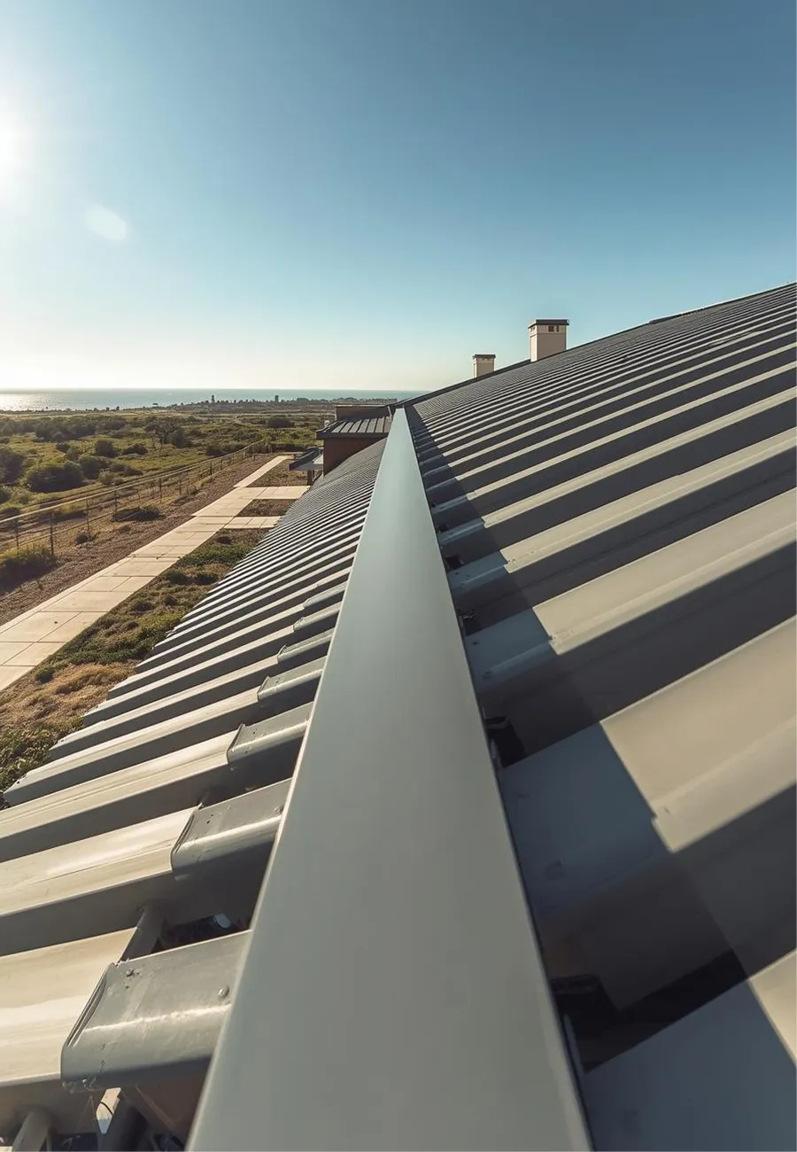 Residential gutter installation and drainage system