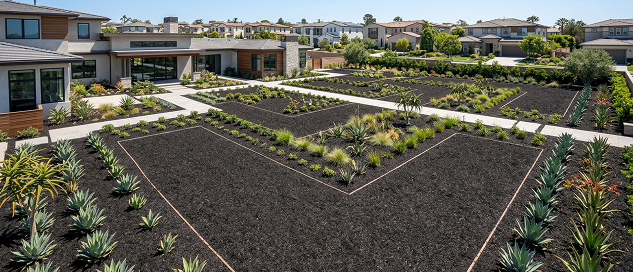 Professional soil preparation and mulching