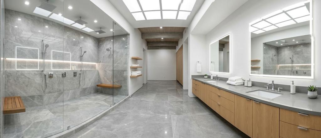 Bathroom Tub-to-Shower Conversion
